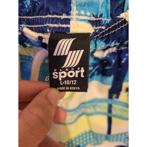 Place sport large boys swimming trunk with net lining - Picture 4 of 5